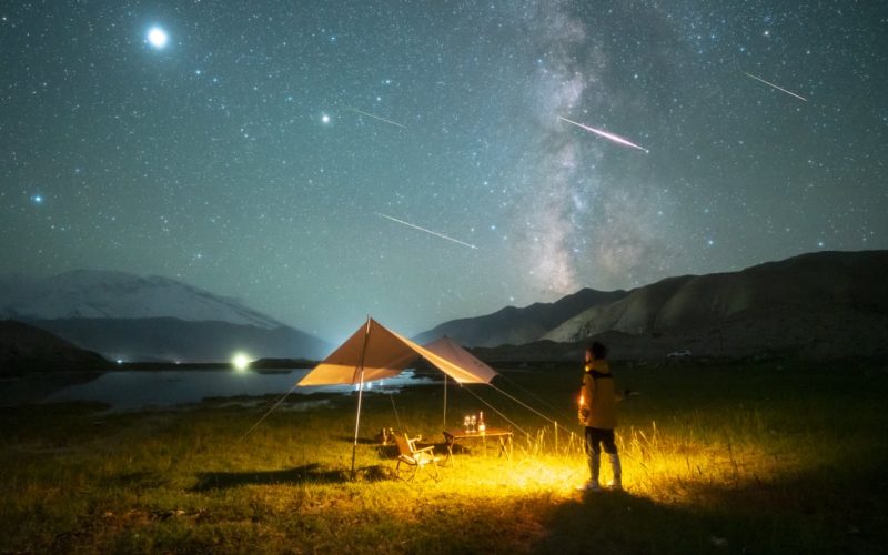Eta Aquarids Meteor Shower ကြယ်မိုးရွာခြင်းဖြစ်စဉ်